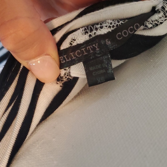 Felicity Coco black white striped maxi - Picture 7 of 7